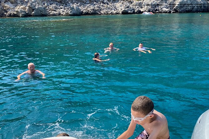 2-Hour the Beauties of Rhodes Island Private Guided Boat Tour - Swimming and Relaxing at Ladiko Beach