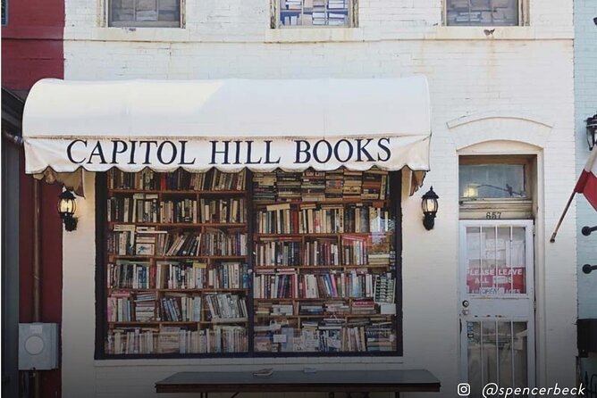 2 Hours Book Store Tour in Capitol Hill - Practical Details and Logistics