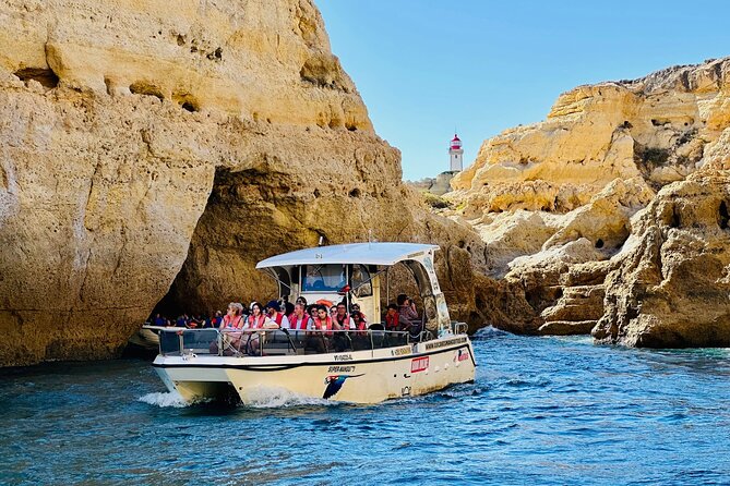 2 Hours Cruise Portimão to Benagil Cave & Marinha Beach - Practical Details: Group Size, Timing, and Bookings