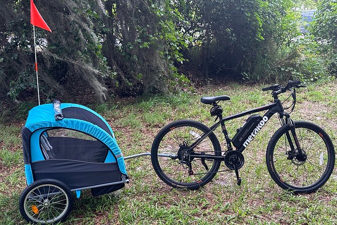 2 hours E-Bike with 2-Child Trailer Kissimmee Lakefront Tour - Key Points