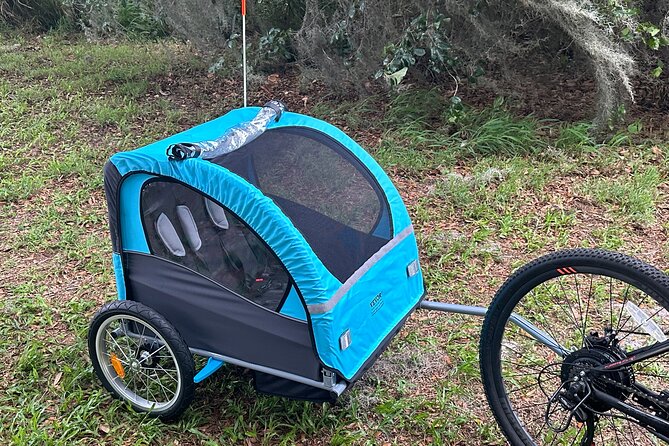 2 hours E-Bike with 2-Child Trailer Kissimmee Lakefront Tour - Starting Point at Kissimmee Lakefront