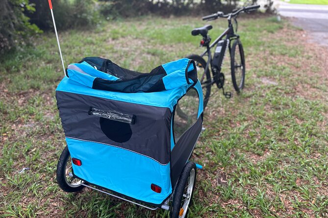 2 hours E-Bike with 2-Child Trailer Kissimmee Lakefront Tour - What’s Included in the Price