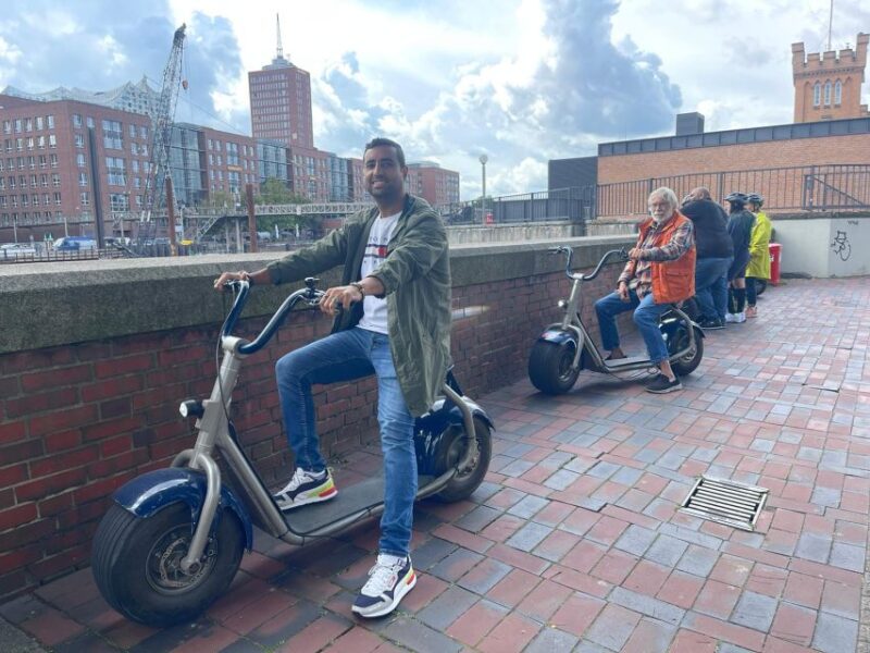2 Hours Hamburg E-scooter Tour - The Experience of Riding Through Hamburg’s Streets and Tunnel