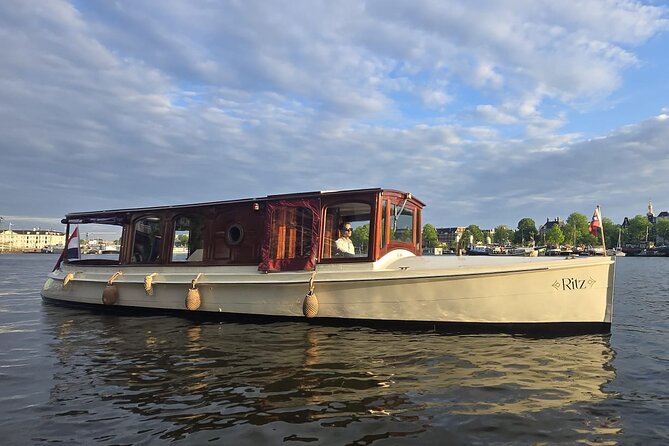 2 hours Private Boat Tour in Amsterdam with welcome drink - Key Points