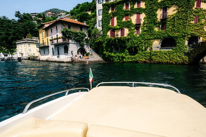 2 Hours Private Cruise on Lake Como Cranchi Motorboat - George Clooney’s Villa in Laglio