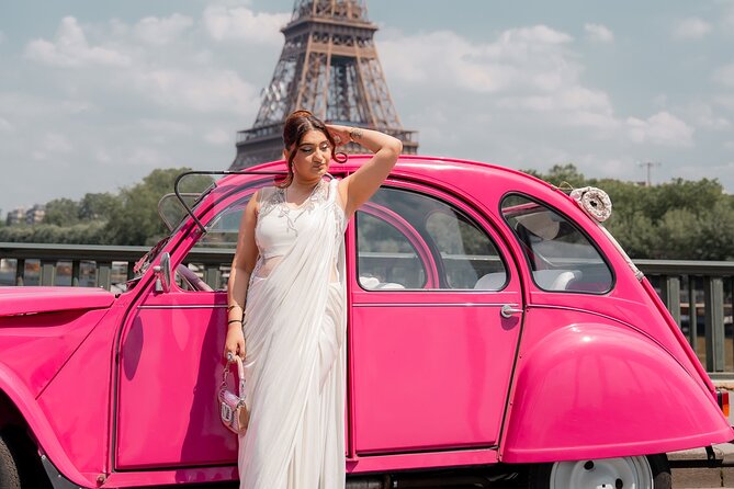 2 Hours Private Guided Tour in a Pink Citroën 2CV - Discover Paris in a Bright Pink Citroën 2CV