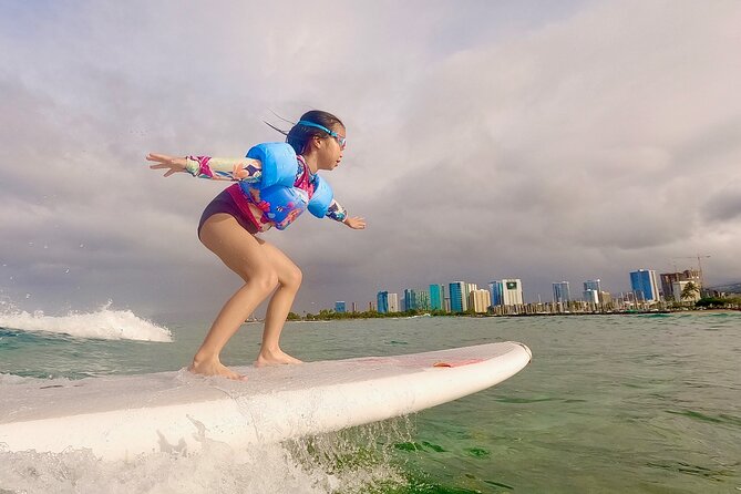 2 hours Private Kids Surfing Lessons - Exciting Private Kids Surf Lessons at Waikiki Beach for $175