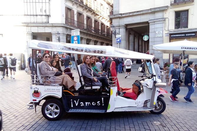 2 Hours Private Tuk tuk Tour in Madrid - The Private Tuk Tuk Experience in Madrid