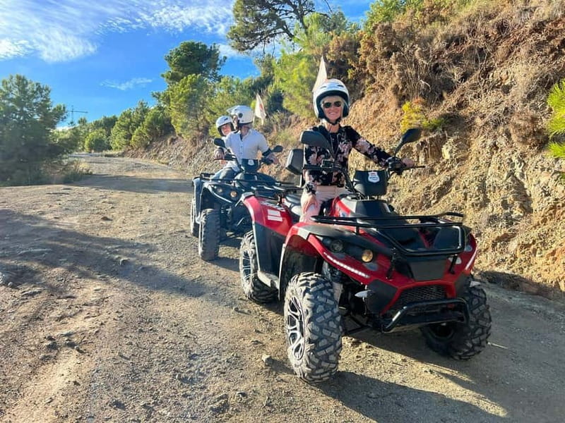 2 hours Quad Tour Marbella - 170 per Quad up to 2 people - Marbella’s Mountain Trails and Ojen’s Hills Offer Stunning Scenery