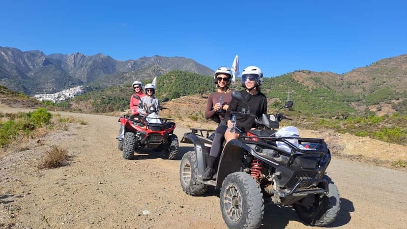 2 hours Quad Tour Marbella - 170 per Quad up to 2 people - Focus on Safety: Helmets and Insurance Included