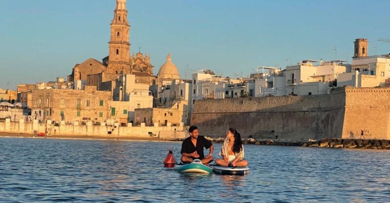 2 hours SUP Rental - Delivered to you ready to use - Exploring Monopoli and Polignano a Mare by Sea