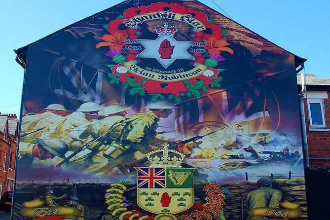 2 hrs Belfast unique history terror & mural private Taxi tour - The Guides and Their Personal Touch