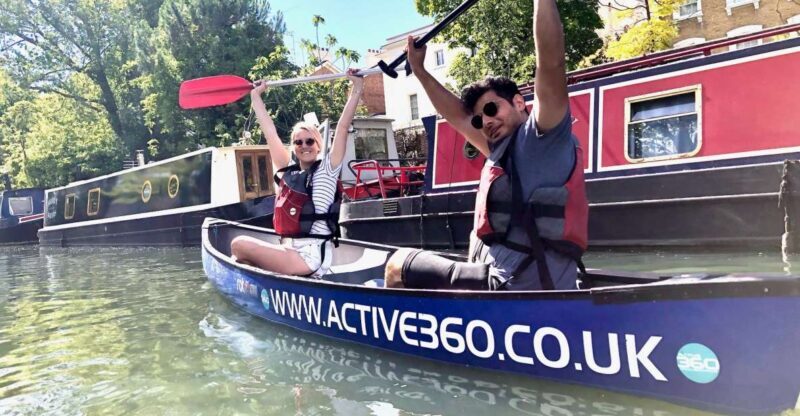 2 seater Canoe Rental in Ladbroke Grove - Glide Through the Heart of London on the Canal