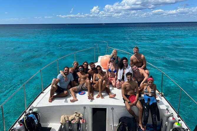 2 Tank Cozumel Reef Boat Dives - Small Groups and Personalized Attention