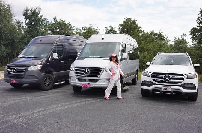 2 to 5 Guests Fredericksburg Private Mercedes SUV Wine Tour - Accessibility and Group Size