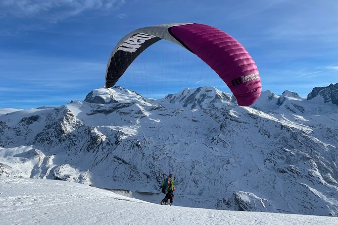 20 to 25 Minute Tandem Paragliding in Zermatt and Matterhorn View - Key Points