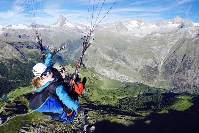 20 to 25 Minute Tandem Paragliding in Zermatt and Matterhorn View - The Craft of the Guides and Pilots