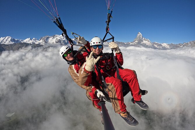 20 to 25 Minute Tandem Paragliding in Zermatt and Matterhorn View - Meeting Point, Transportation, and Duration