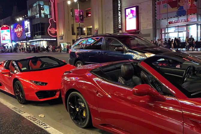 20min Driving Tour: From Hollywood to Sunset Blvd in Lamborghini - Logistics and Cancellation Policy