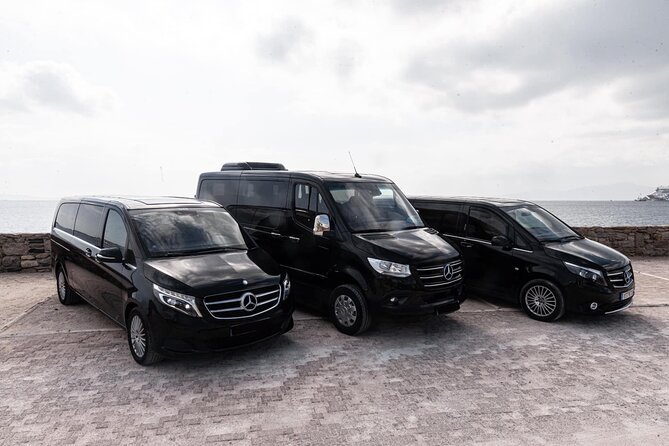 24-hour Point-Point Mykonos Airport and Port Transfers Service - Effortless Transfers in Mykonos with Beyond Travel Jmk-Ath