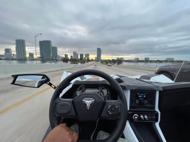 24 Hour Slingshot Rental Miami - Locations Covered by the Free Delivery Service