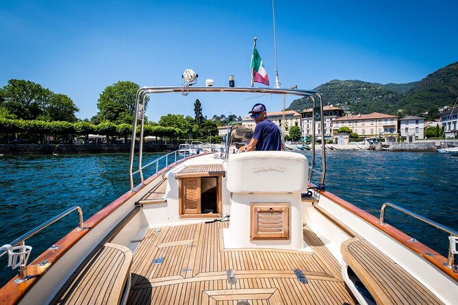 2H Private Cruise on a beautiful wooden speedboat on Lake Como - Booking and Flexibility