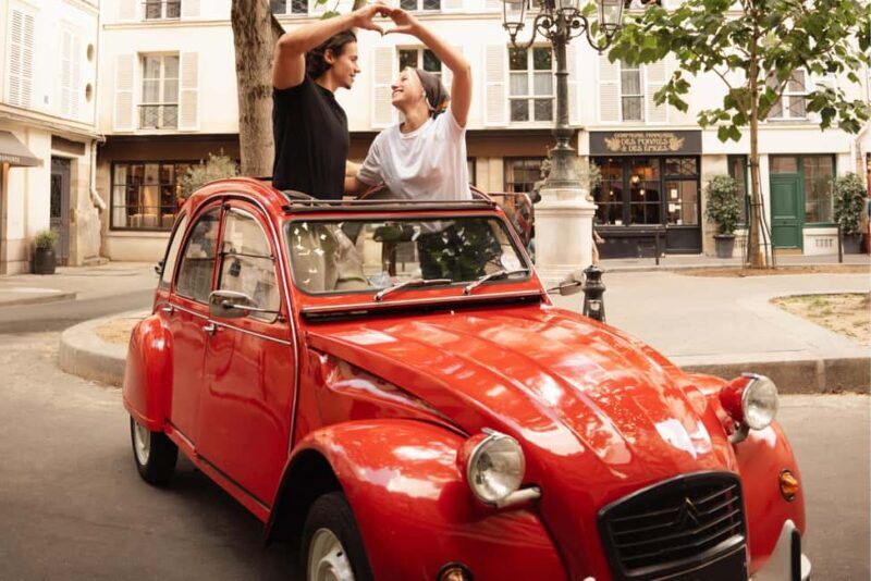 2H Vintage 2CV Car Secret Montmartre & Walking Tour - Starting in Central Paris: From Opéra Garnier to Montmartre