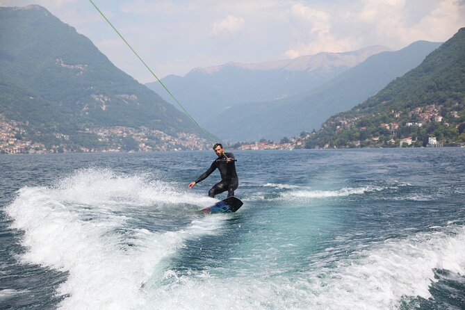2H Wakeboard and Wakesurf on Lake Como with Mastercraft Boat - The Guide: Larry’s Expertise and Friendly Approach