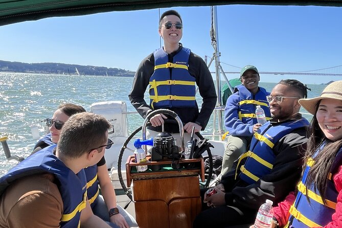 2hr. SUNSET Sailing Experience on San Francisco Bay - Golden Gate Bridge and San Francisco Skyline Views