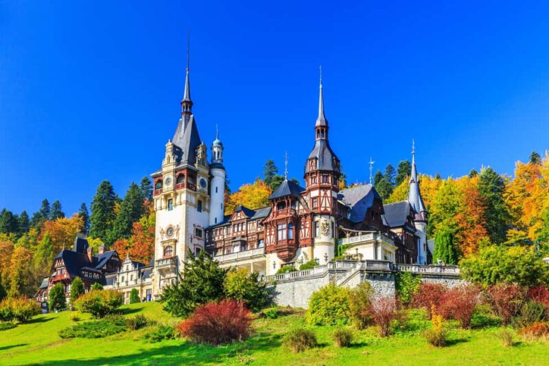 3 Castles Tour From Bucharest: Peles, "Wednesday" & Dracula - Explore Romania’s Royal, Cinematic, and Medieval Wonders in One Day