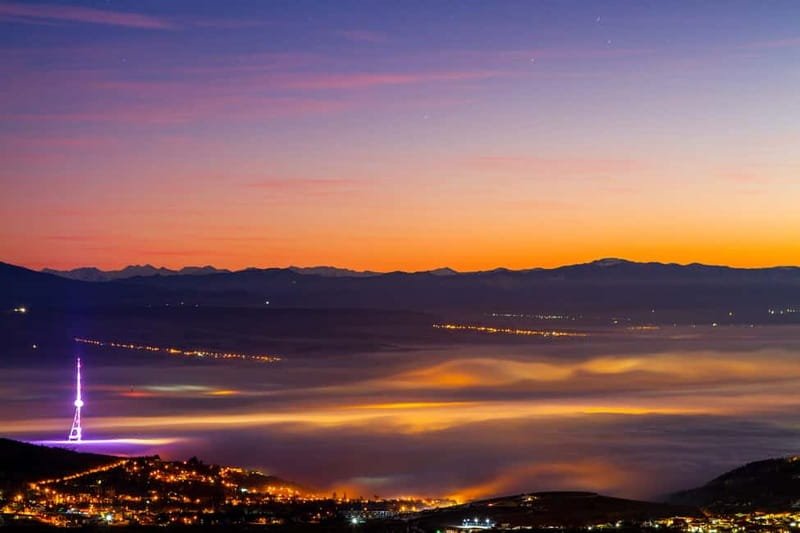 3 Faces of Tbilisi - The new, the old and the alternative - Panoramic Viewpoint and the Royal Baths