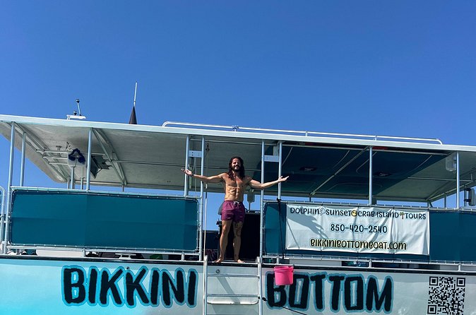 3 hour Crab Island Tour with swimming *bathrooom on board* - Water Activities and Equipment Provided