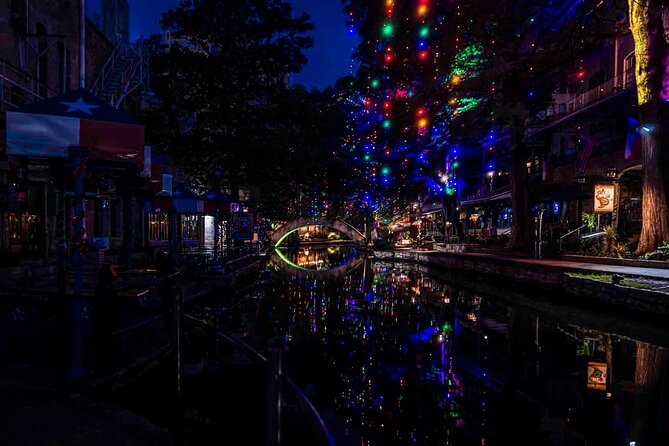 3 hour Enchanted River Lights Night Walk San Antonio Texas - The Tower of the Americas: A Panoramic View of the Holiday Lights