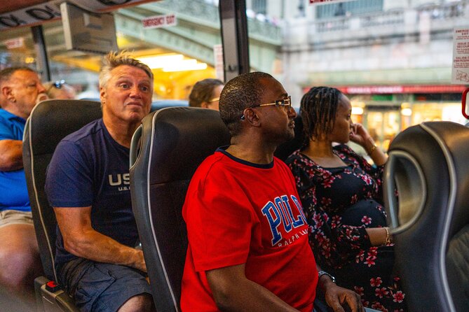 3 Hour Luxury Bus Tour of NYC Night Highlights - Tour Logistics and Guide Highlights