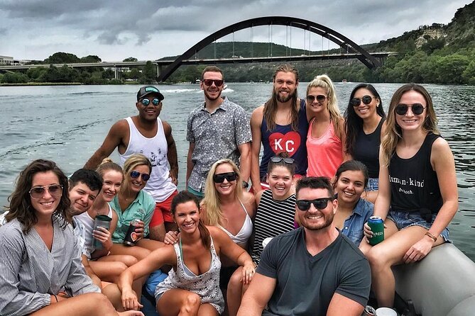 3 Hour Private Boat Charter on Lake Austin for up to 12 People - Swimming and Beach Breaks Along Lake Austin