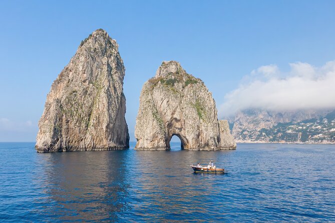 3-hour private boat tour of Capri - Stops for Swimming and Cave Visits