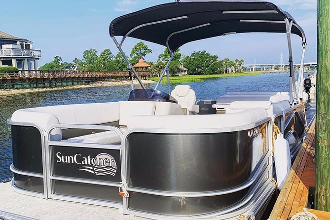 3-Hour Private Hilton Head Pontoon Boat Rental - Route Options: Cooper River, May River, or Palmettos Bluff Sandbar