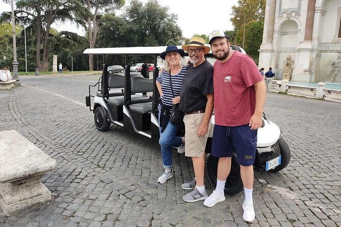 3-Hour Private Tour of Rome with Golf Cart - Meeting Point, Duration, and Accessibility