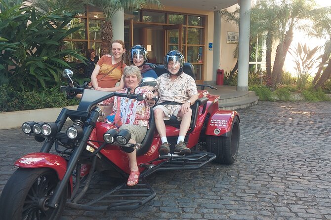 3 Hour Private Trike Tours of Madeira Island - Coastal Drive to Ponta Do Sol with Tunnels and Waterfalls
