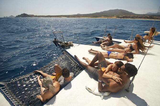 3-hour Snorkeling and Catamaran in Cabo San Lucas - Drinks, Snacks, and Water Sports Included