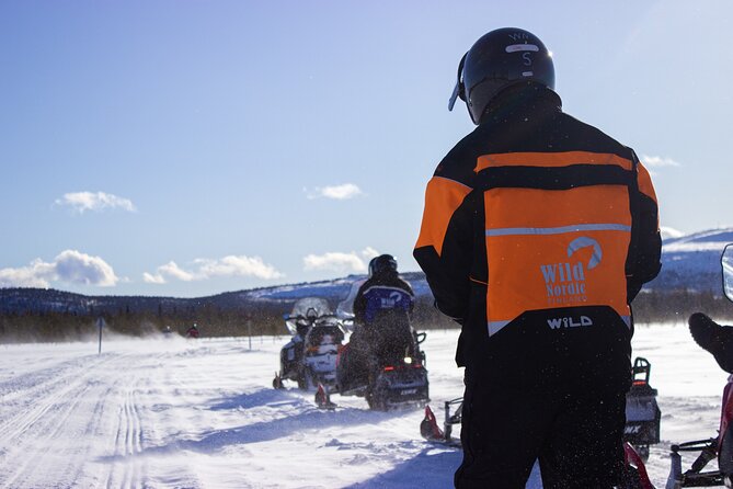 3 Hour Snowmobile Safari Around Levi with Coffee Break - Suitable for Children and Families