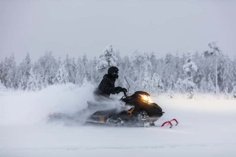 3-hour snowmobiling adventure in Levi - Starting Point and Pickup Logistics in Levi