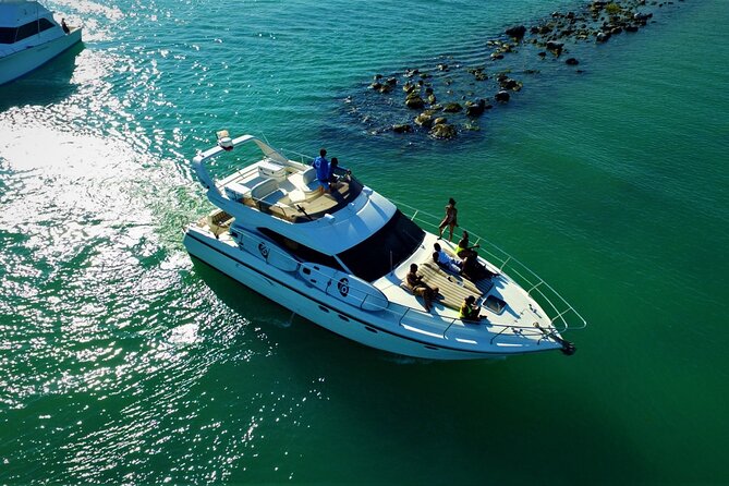 3 Hour Xpu-Ha - 47' Azimut, Tulum, Playa del Carmen, Riviera Maya - Optional Landings and Additional Fees