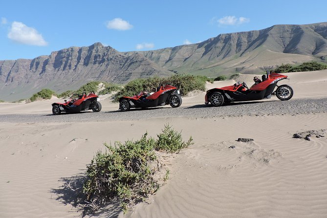 3 Hours Guided Tour with Polaris SLINGSHOT Around Lanzarote - Key Points