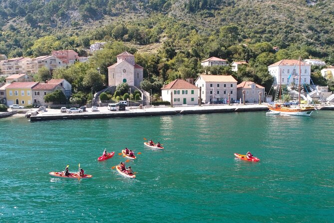 3 Hours Kayaking in Kotor Bay in Montenegro - Starting at the Historic Boutique Hotel Cattaro