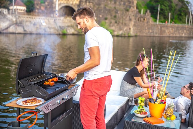3-hours Prague Private Boat Cruise Beer or Prosecco Unlimited - Stops for Swimming and Flexible Sailing Options