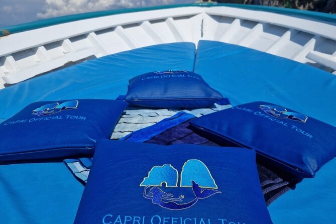 3 Hours Private Capri Boat Tour with Pasta and Prosecco - The Capacious and Comfortable Gozzo Boat
