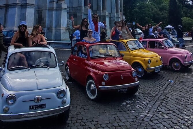3 Hours Private Tour in Rome on a Vintage Fiat 500 - From the Colosseum to the Circus Maximus