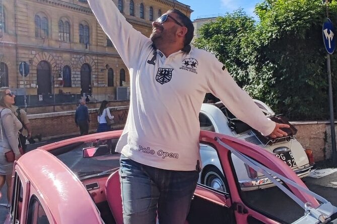 3 Hours Private Tour in Rome on a Vintage Fiat 500 - Breathtaking Views from Colle del Gianicolo and Via Niccolo Piccolomini