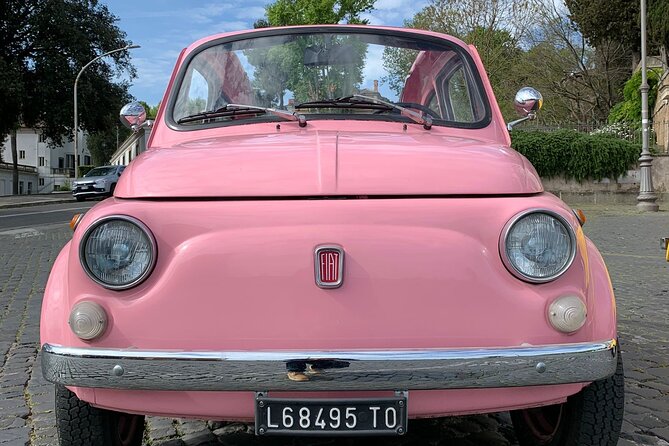 3 Hours Private Tour in Rome on a Vintage Fiat 500 - Exploring the Vatican Neighborhood and Tiber Island